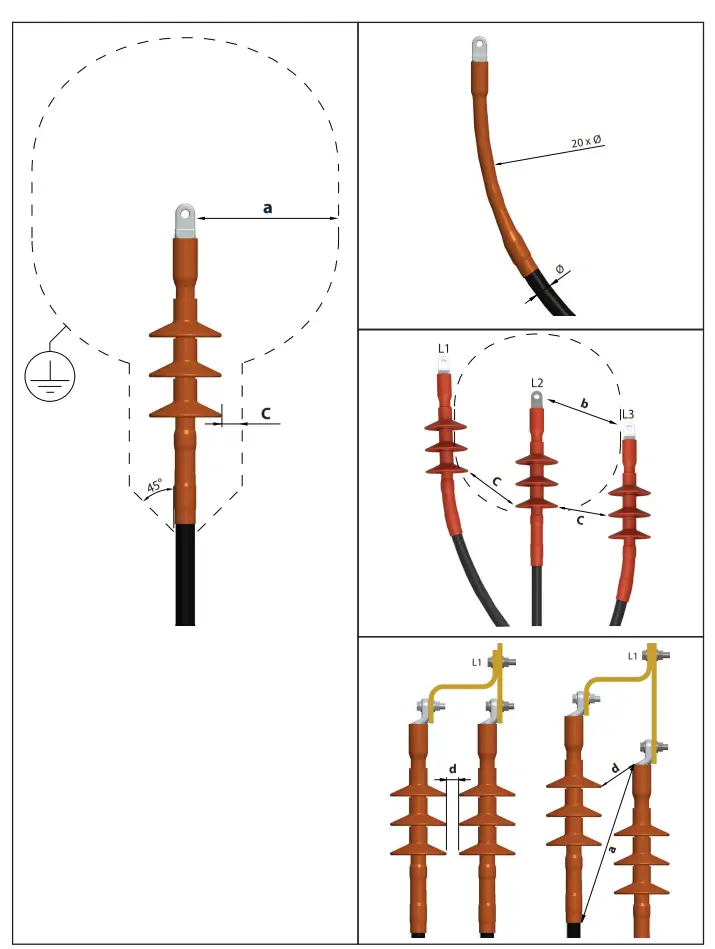 ENSTO HOT1.1202L Heat Shrink Outdoor Term - Fig 12