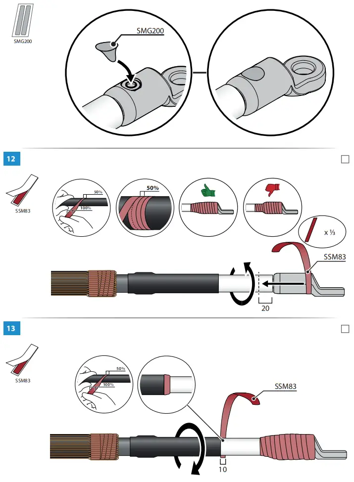 ENSTO HOT1.1202L Heat Shrink Outdoor Term - Fig 8