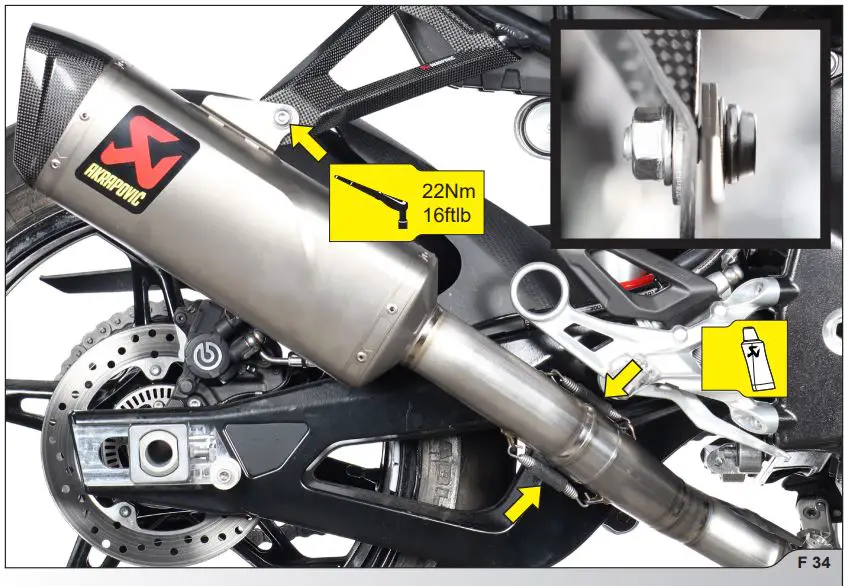 AkRAPOVIC Racing and Evolution Exhaust System for BMW S1000 R,RR - Figure 34