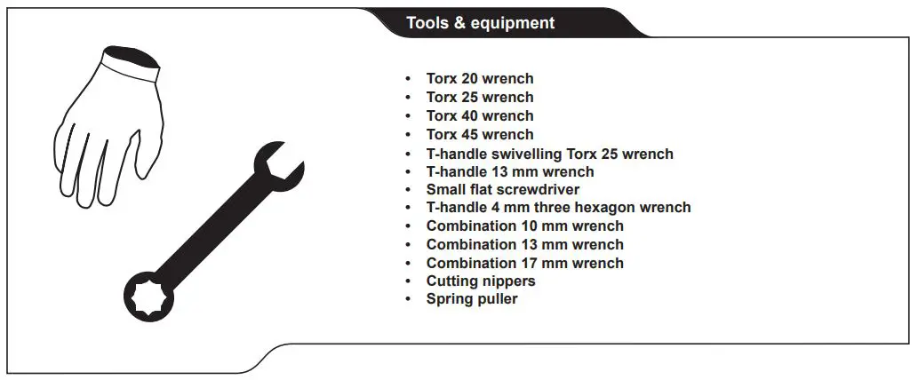 AkRAPOVIC Racing and Evolution Exhaust System for BMW S1000 R,RR - Tools & equipment