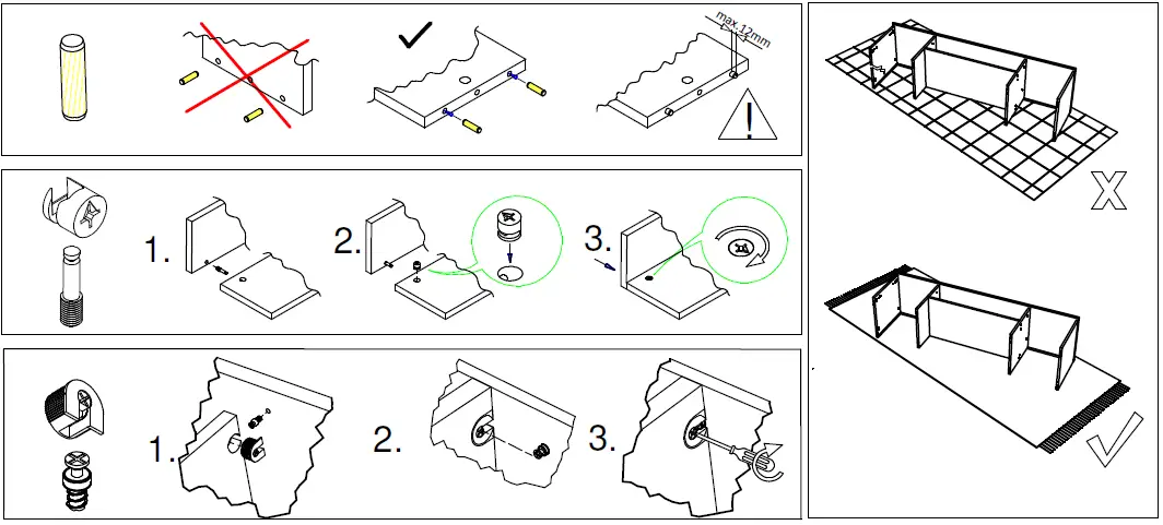 DEDEMAN Lusitania 2K4F Chest Drawers 3