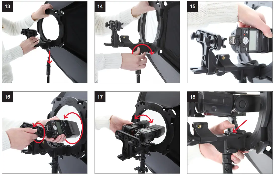 Manfrotto LL LS2701 Ezybox Pro Speedlight Bracket - - FIG1