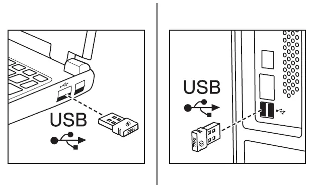 DELL KB700 Multi-Device Wireless Keyboard 3