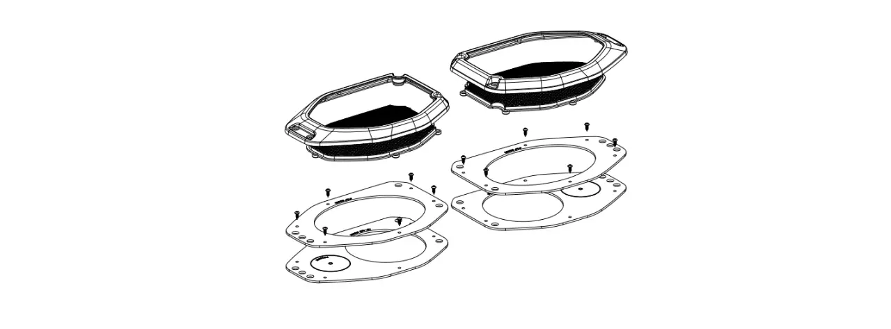 Stinger Stxjlsba Soundbar Speaker Adapters Installation Guide