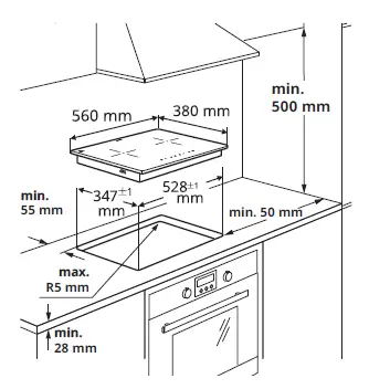 IKEA LAGAN Induction Hob Plug In 2 Zones-1
