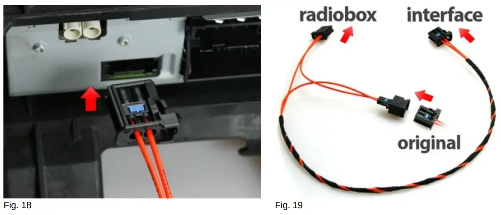 Interface connection