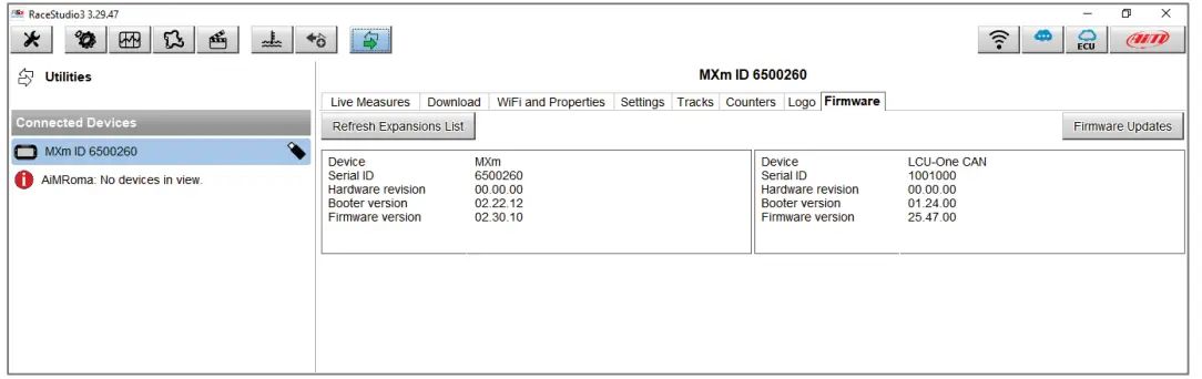 AiM Logger LCU-One CAN - Fig 10
