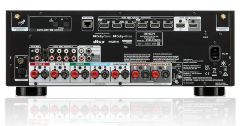 DENON AVR X2800H AV Receiver - fig