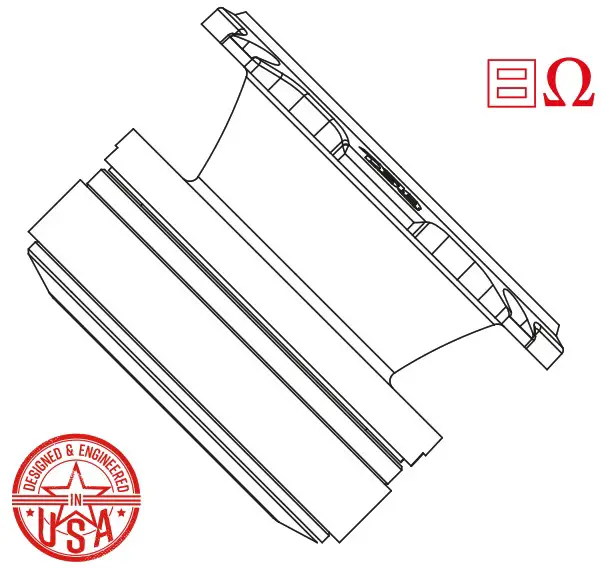 DS18 PRO TW420 8 1 75 Inch Titanium VC Super Bullet Tweeter - Cover