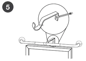 EXCLUSIVE HOME ER1022 04 Wrap Around Curtain Rod Kit in Matte Bronze - fig6