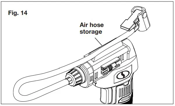 Air Hose + Adapters Storage