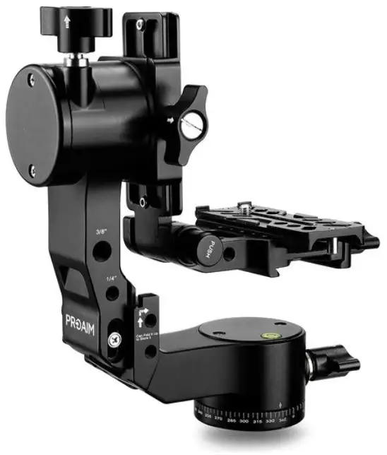 Proaim-P-GHF-01-Folding-Camera-Gimbal-Tripod-Head-for-Telephoto-Lenses-product