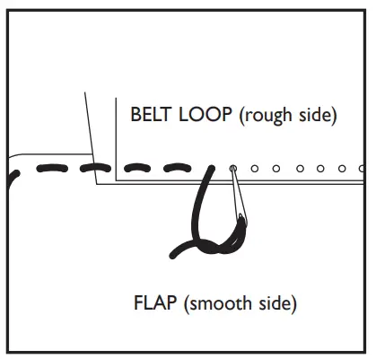 Tandy 44346-00 Winsor Leather Belt Bag Kit - fig 4