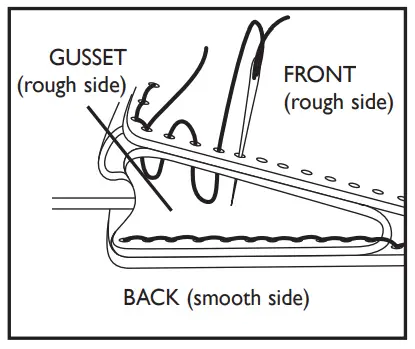 Tandy 44346-00 Winsor Leather Belt Bag Kit - fig 8