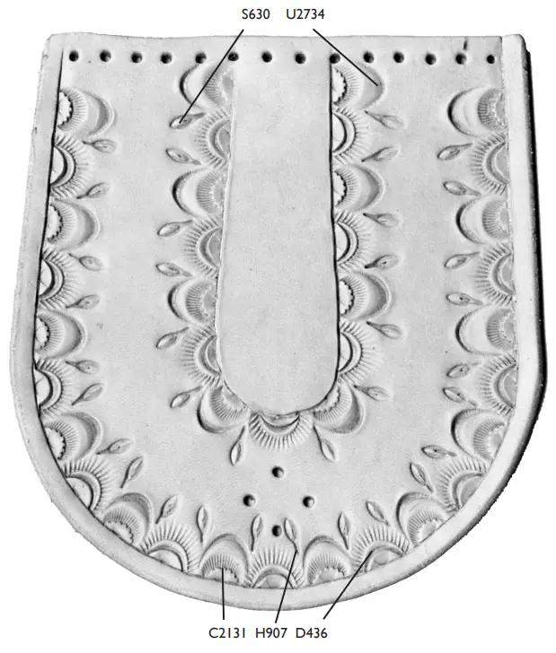 Tandy 44346-00 Winsor Leather Belt Bag Kit - fig 9