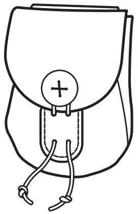 Tandy 44346-00 Winsor Leather Belt Bag Kit