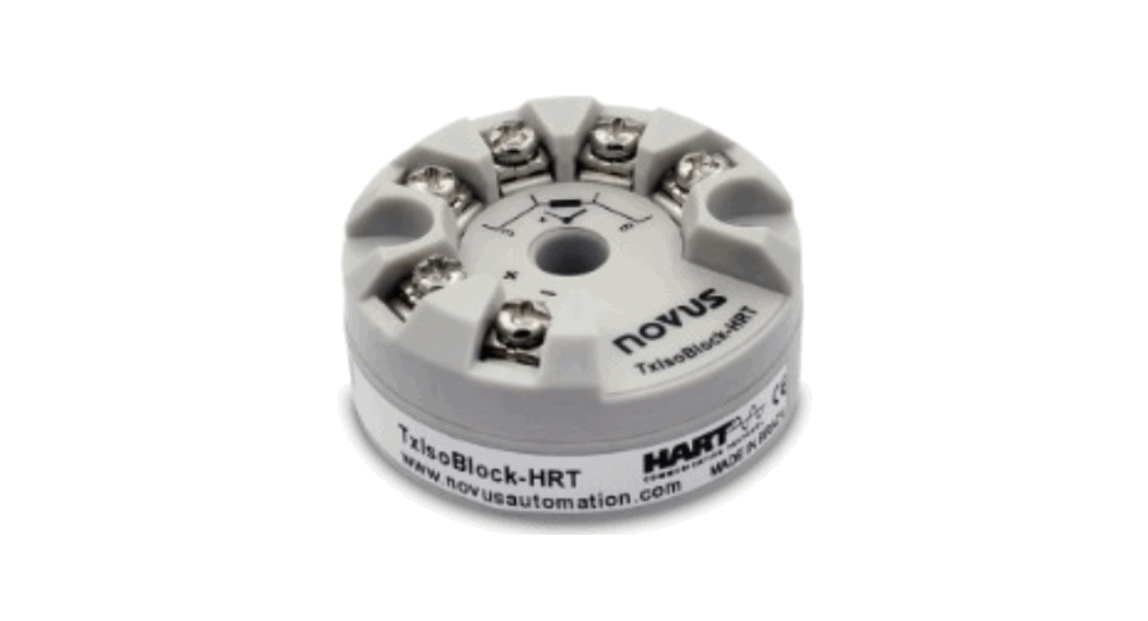 Novus Txisoblock-hrt Configurable Head Mount Temperature Transmitter Instruction Manual Novus Txisoblock-hrt Configurable Head Mount Temperature Transmitter Instruction Manual
