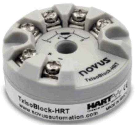 NOVUS TxIsoBlock-HRT Configurable Head Mount Temperature Transmitter