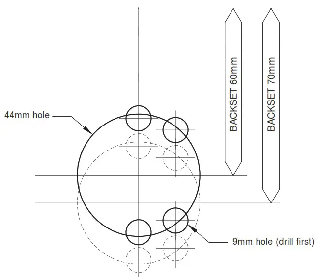 GAINSBOROUGH 2909 Privacy Adaptors to suit 2900 Series Leversets - Product Overview 4