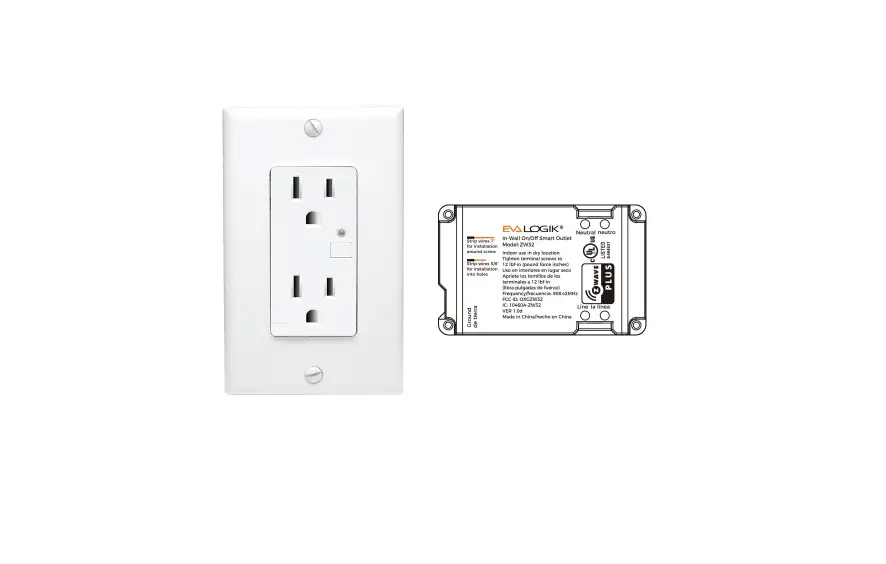 Eva Logik In-wall Smart Outlet Zw32 Manual Eva Logik In-wall Smart Outlet Zw32 Manual