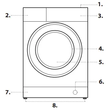 Hotpoint NSWM1045CGGUKN 10Kg Washing Machine - Fig 3