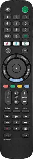 INSIGNIA NS-RMTSNY21 Replacement Remote For Sony TVs