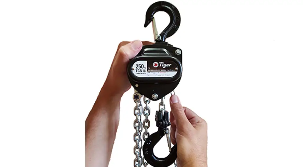 Tiger Lifting Ss20 Tiger Corrosion Resistant Chain Block Instruction Manual