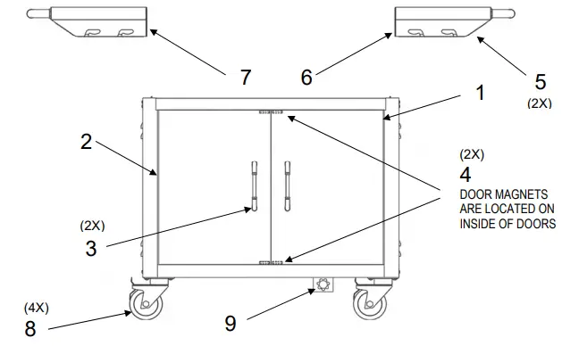BULL-45551-30-Inch-Pedestal-Cart-Bottom-fig-3