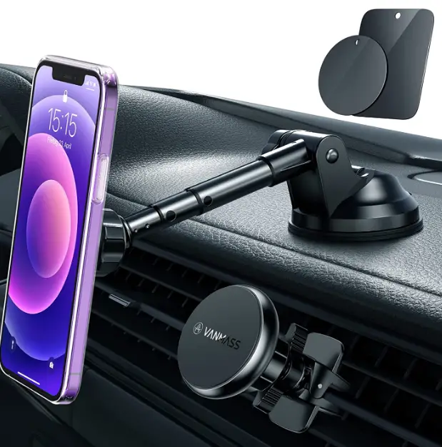 VANMASS-CTEZ54-Magnetic-Car-Phone-Holder-Mount-Product