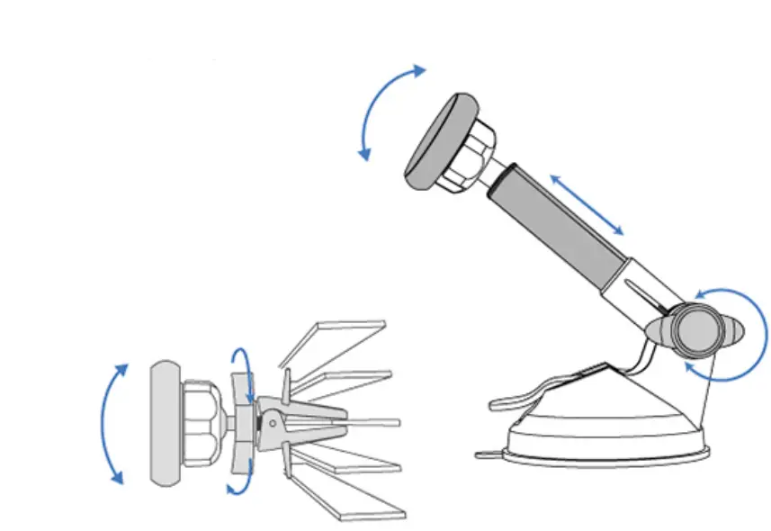 VANMASS-CTEZ54-Magnetic-Car-Phone-Holder-Mount-fig-9