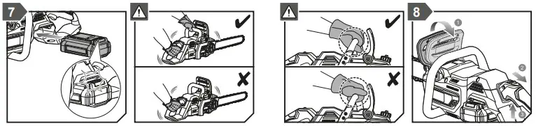 RYOBI RY36CSX35A 0 Cordless Chain Saw - Figure 13