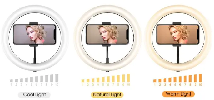 Wonew-ZJ08-10-Inch-LED-Ring-Light-with-Tripod-Stand-fig-1