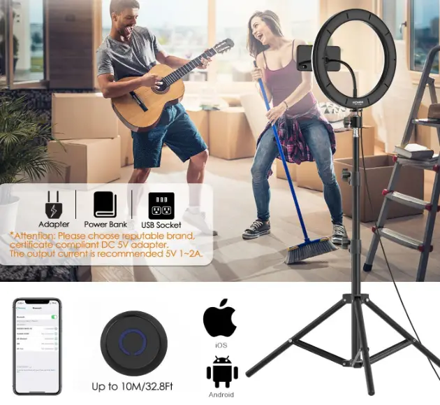 Wonew-ZJ08-10-Inch-LED-Ring-Light-with-Tripod-Stand-fig-3
