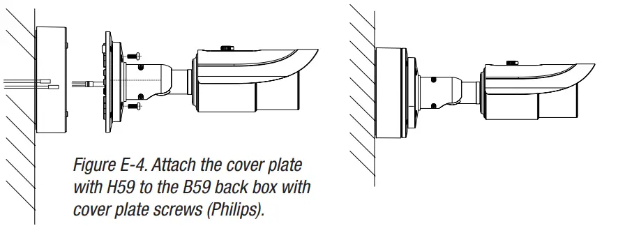 i3 INTERNATIONAL B59 Back Box Mounting Base for H59 Camera Series - Fig 6