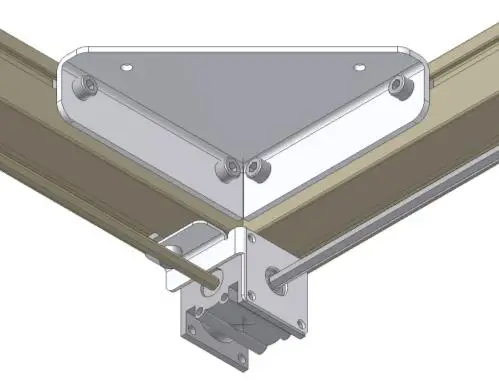 ROPOX FlexiElectric Corner Wall Mounted Corner Frame Instruction (16)