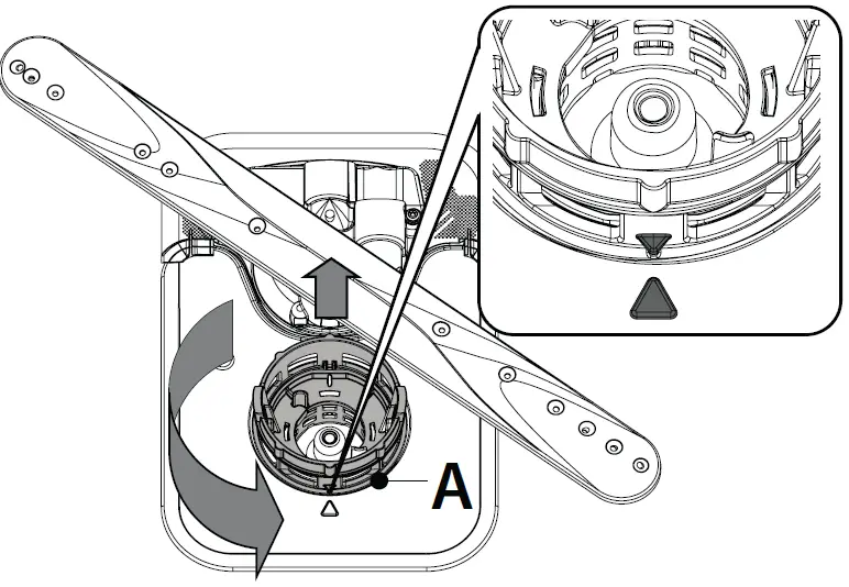 Hotpoint H7F HP43 X UK Stainless Steel Freestanding 15 Place Setting Dishwasher 46