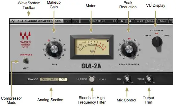 WAVES CLA-2A Compressor-FIG2