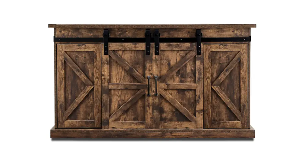 Turbro Fireside Fs58 Door Tv Stand User Manual