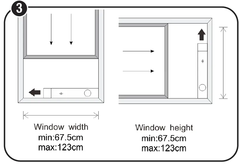 STIRLING PA19W Wi-Fi Portable Air Conditioner setting up 3