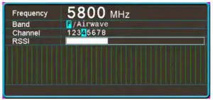 Band and Channel setting