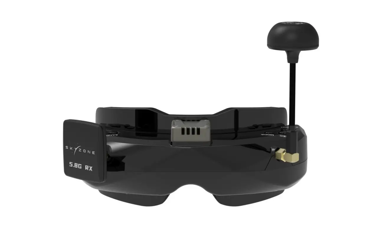 Sky Zone Sky02o Oled 5.8ghz Fpv Goggles With Steadyview Diversity Rx User Manual