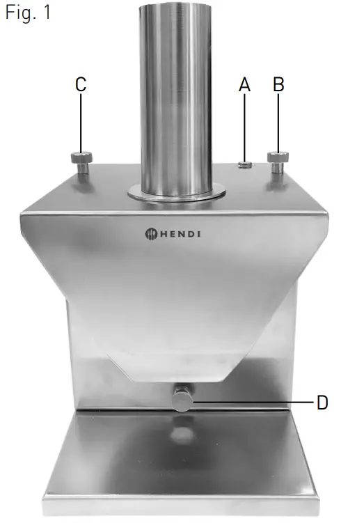 HENDI 265109 Sausage Cutter Electric - Operation1