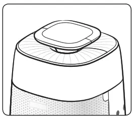 SAMSUNG AX40R3030WM Air Purifier - Assembling the grille 1