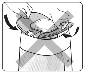 SAMSUNG AX40R3030WM Air Purifier - Assembling the grille 2