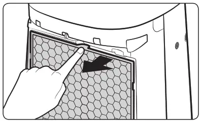SAMSUNG AX40R3030WM Air Purifier - Disassembling the filter 2