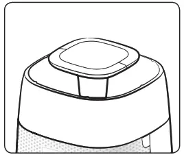 SAMSUNG AX40R3030WM Air Purifier - Disassembling the grille 2