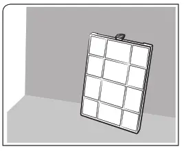 SAMSUNG AX40R3030WM Air Purifier - Dry pre filter