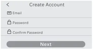 Lametuty LA-400W 5G Wi-Fi Home Camera - create account