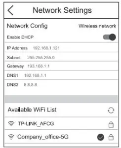 Lametuty LA-400W 5G Wi-Fi Home Camera - wifi hotspot connection 2