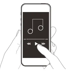 Enjoy music using Bluetooth 4